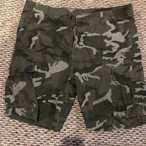 Old Navy Camo Cargo Shorts Mens 